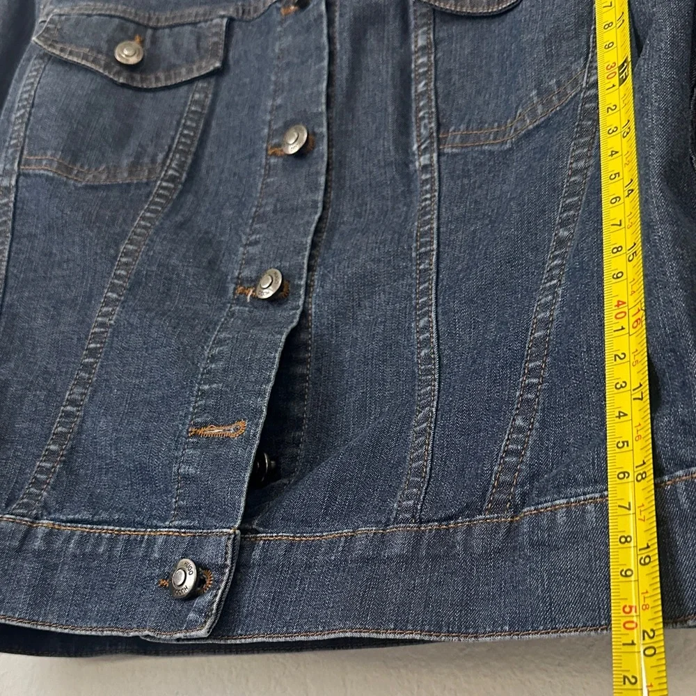Hugo Boss Dark Blue Jean Jacket - Picture 7 of 8